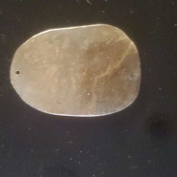 New Carved Chinese Old Jade Fish Flower Oval Pendant. - Picture 8 of 8